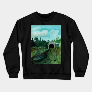 William Mitton Covered Bridge Crewneck Sweatshirt